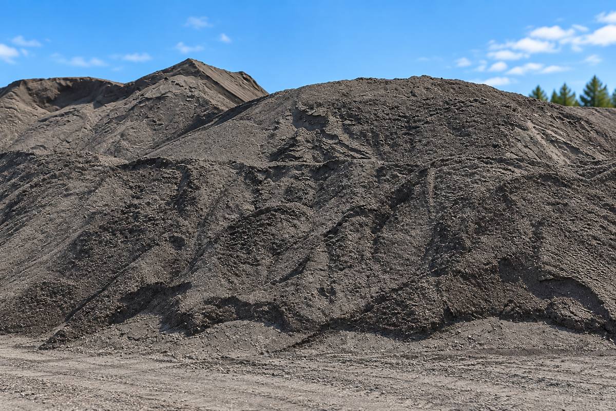 Arena fina gris para construcción en Concepción