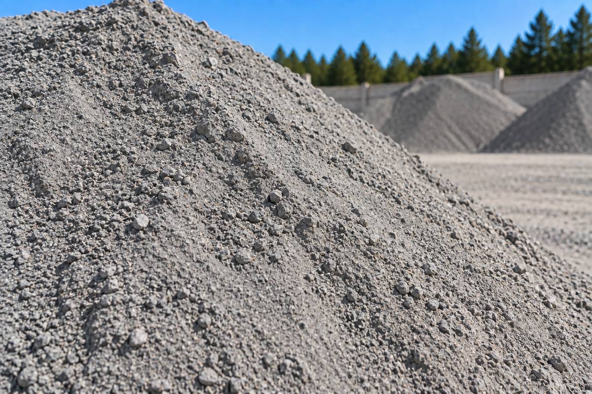 Polvo de roca para nivelación de superficies en Concepción